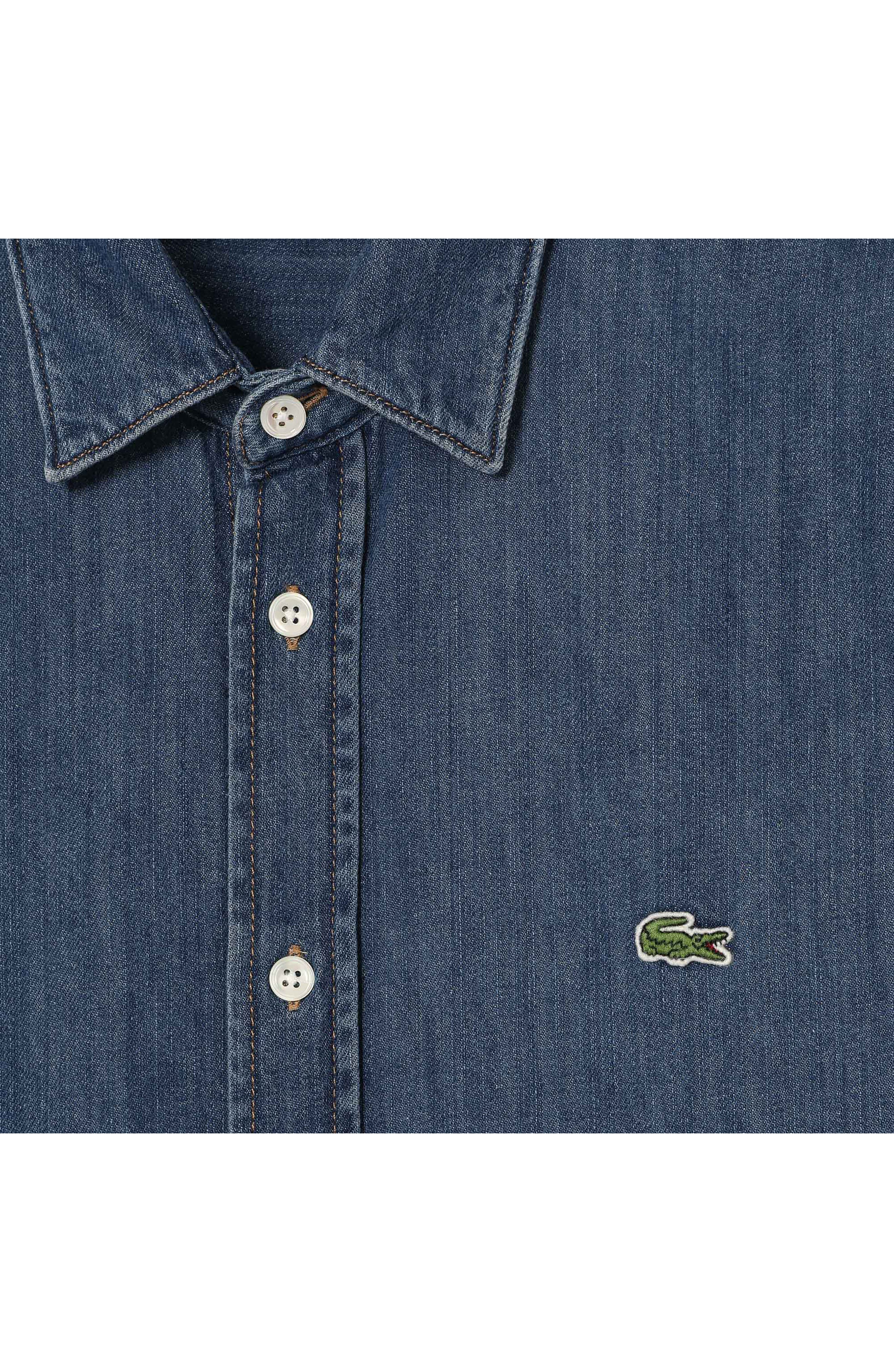 Regular Fit Denim Button-Up Shirt - image 2