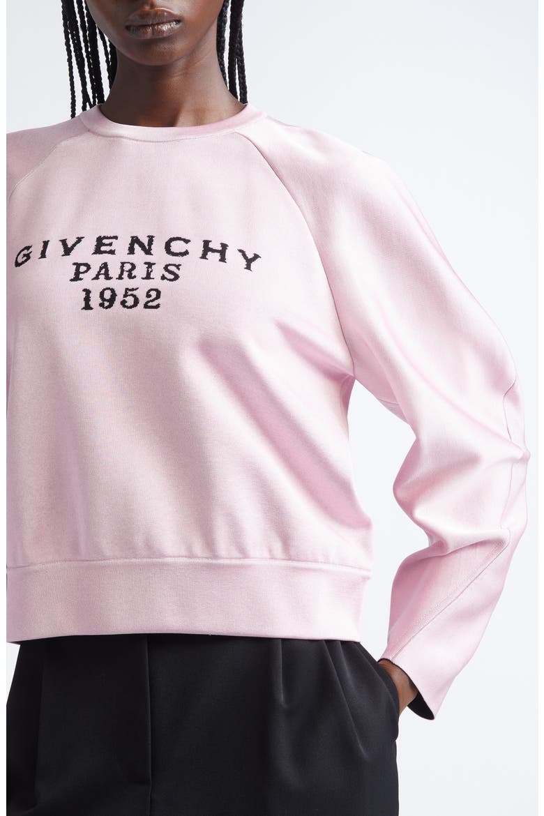 Paris 1952 Crewneck Sweater, Alternate, color, LIGHT PINK