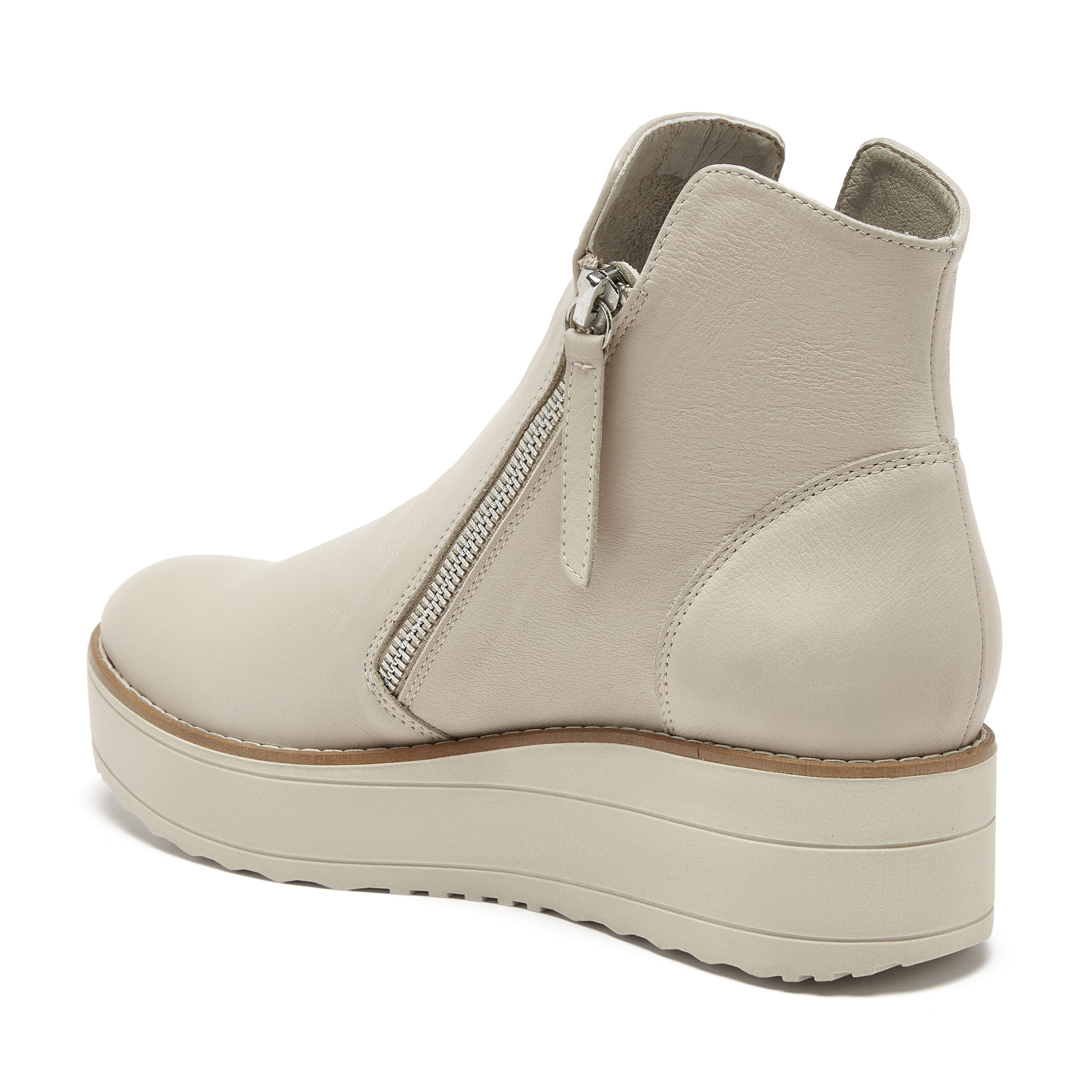 Nene Bootie, Alternate, color, Vanilla Vanilla Leather