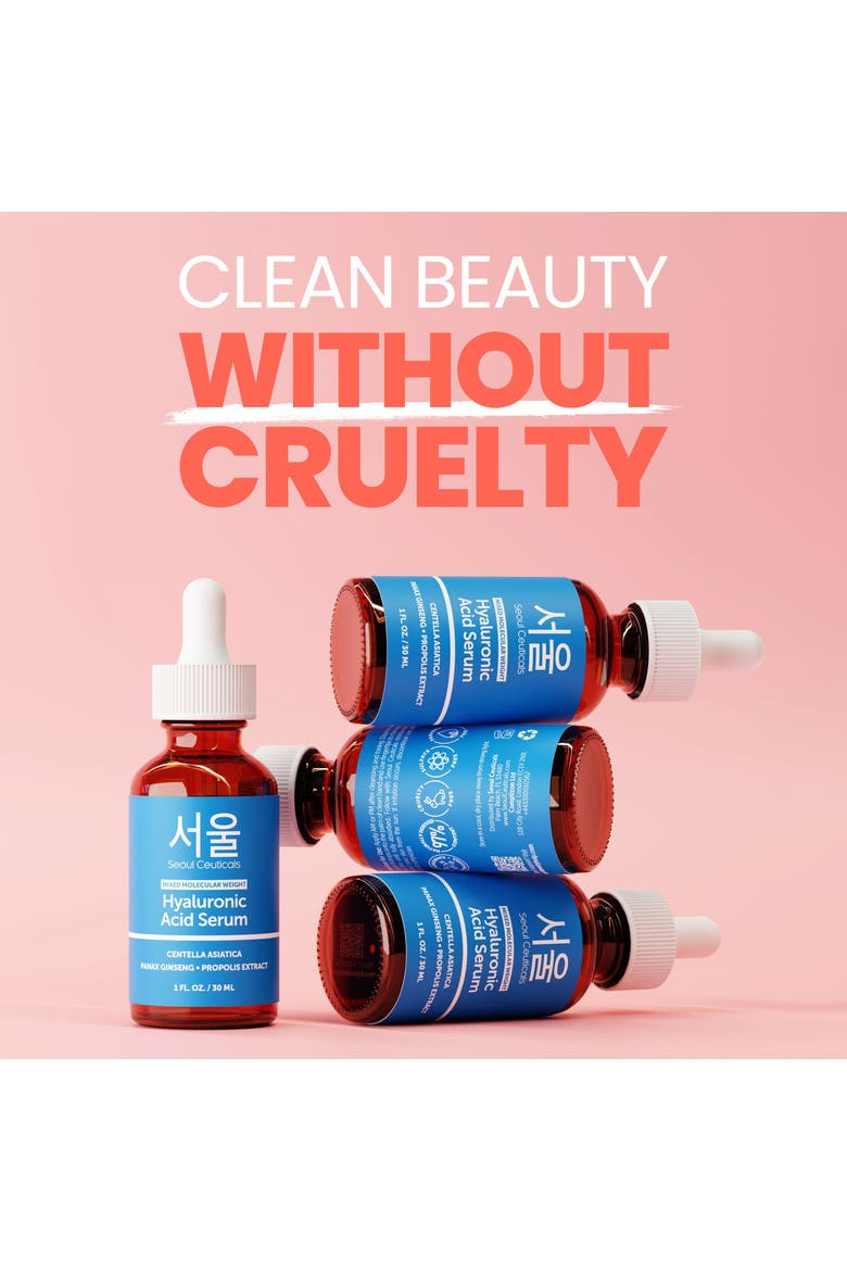 Korean Skin Care Hyaluronic Acid Serum, Alternate, color, None