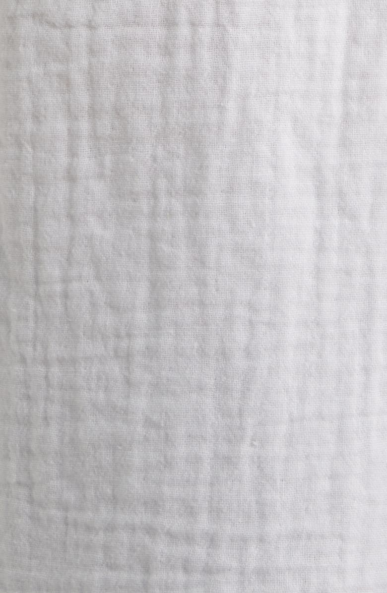 beachlunchlounge River Gauze Shirt, Alternate, color, White
