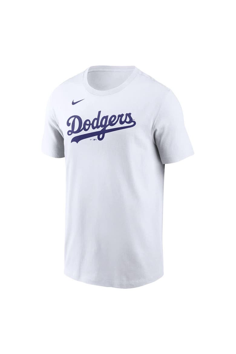 Men's Nike Shohei Ohtani White Los Angeles Dodgers 2024 Fuse Name & Number T-Shirt, Alternate, color, White