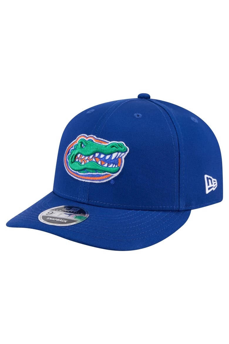 Men's New Era Royal Florida Gators Low Profile 9FIFTY Snapback Hat, Main, color, Royal