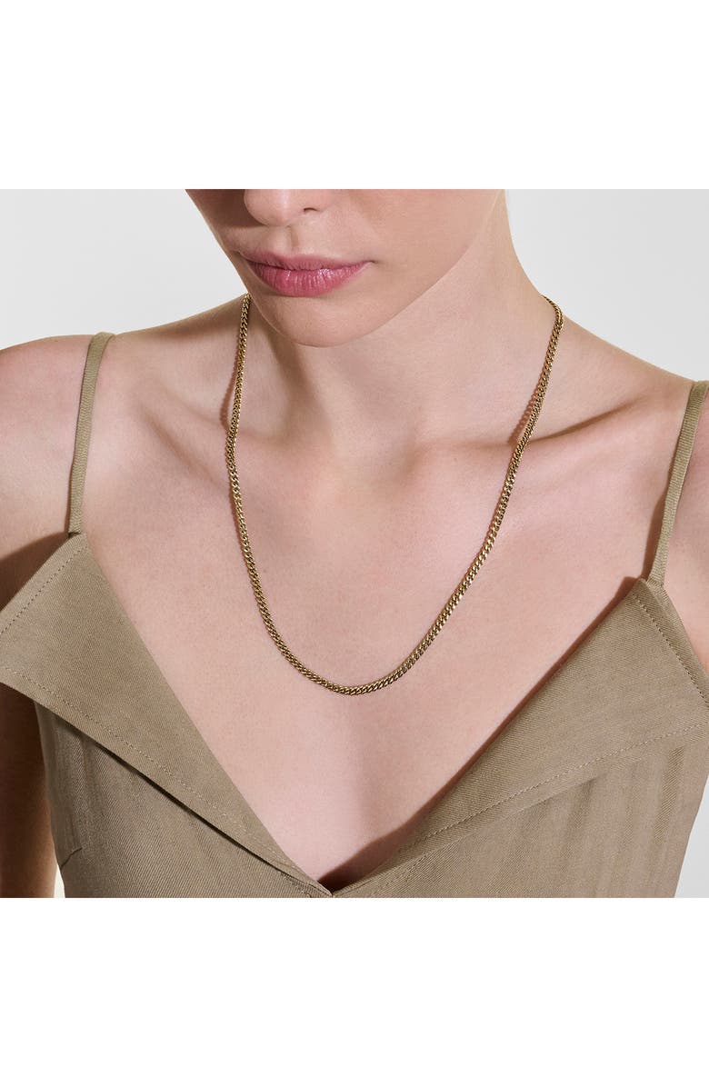 John Hardy Curb Chain Necklace, 3.9mm, Alternate, color, Gold