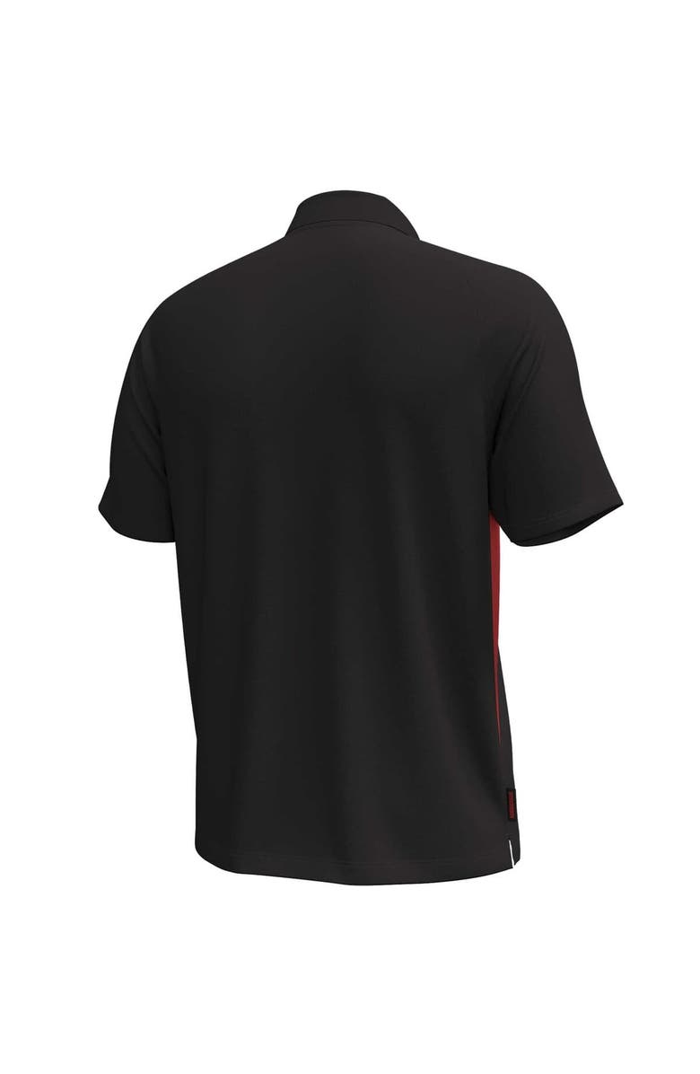 Under Armour Men's Under Armour Black Wisconsin Badgers Title Performance Polo, Alternate, color, Black