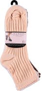 Laundry by Shelli Segal 6-Pack Ruffle Scallop Anklet Socks