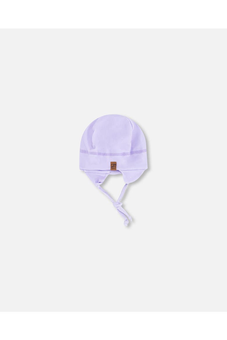 Baby Mid-Season One-Piece Daisy Print Outerwear with Hat, Alternate, color, Purple Printed Daisies
