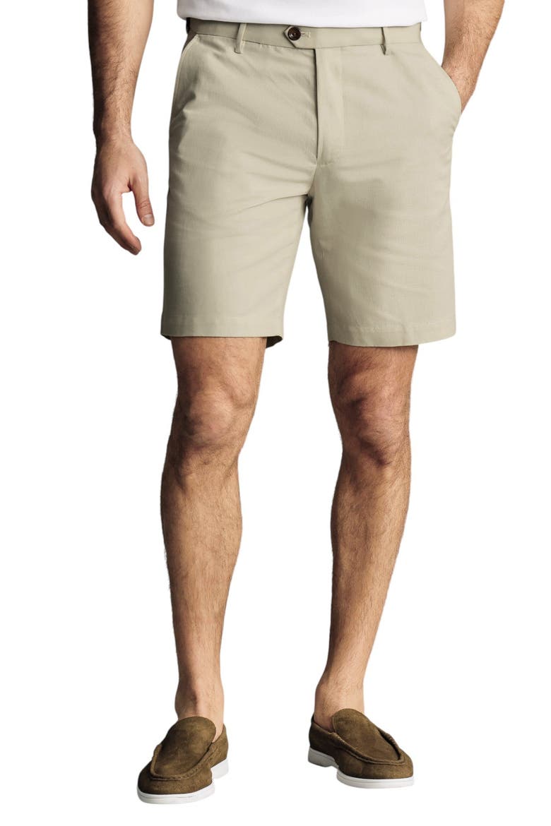 Cotton Linen Shorts, Main, color, Stone