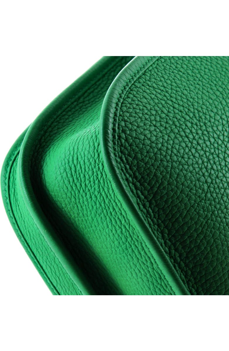 Pre-Owned Hermes Evelyne Bag Gen III Clemence PM, Alternate, color, Green