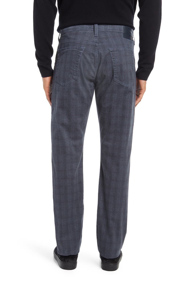 AG Everett Slim Fit Straight Leg Print Pants, Alternate, color, 