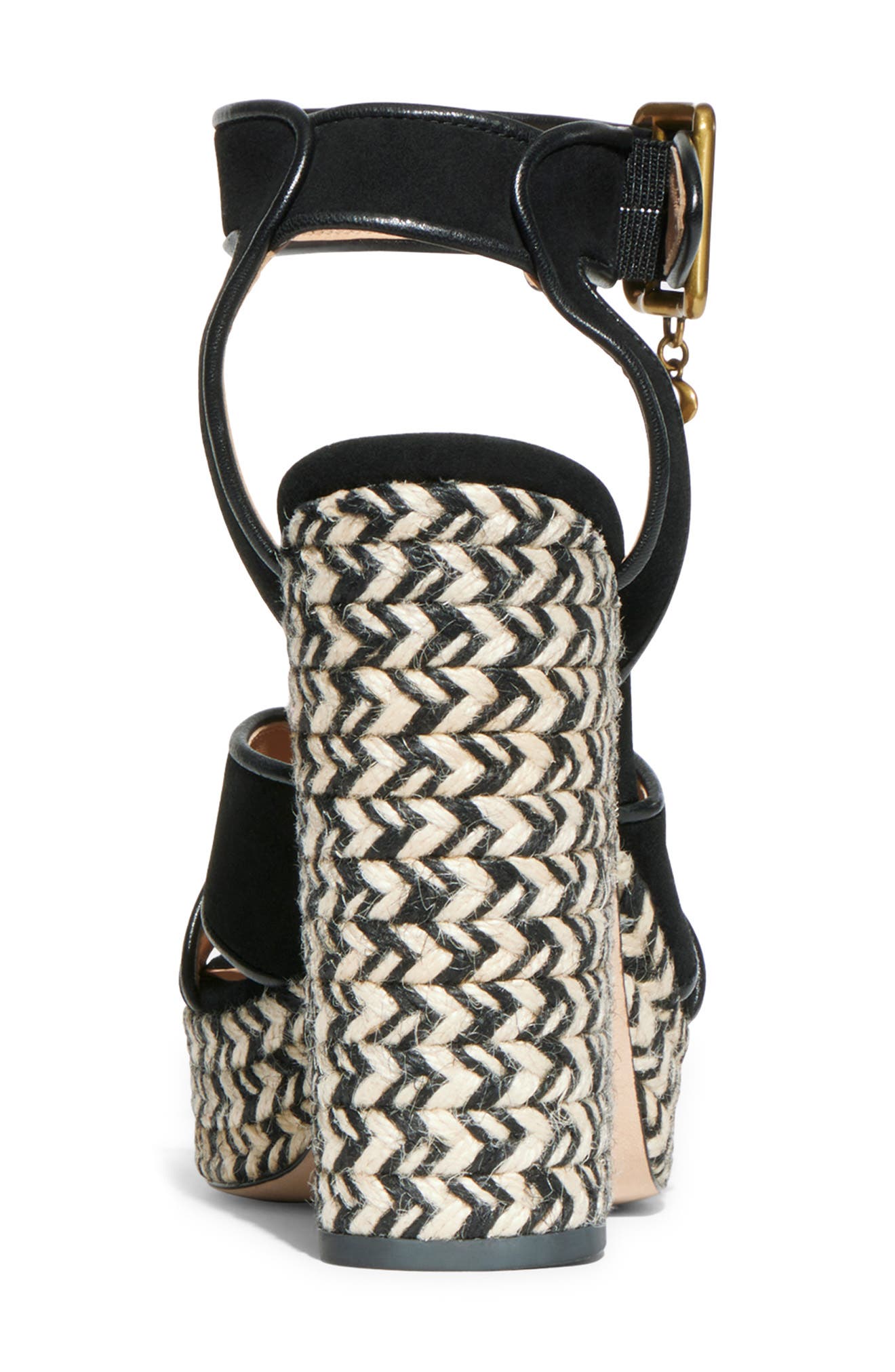 COACH Nelly Block Heel Platform Sandal, Alternate, color, 