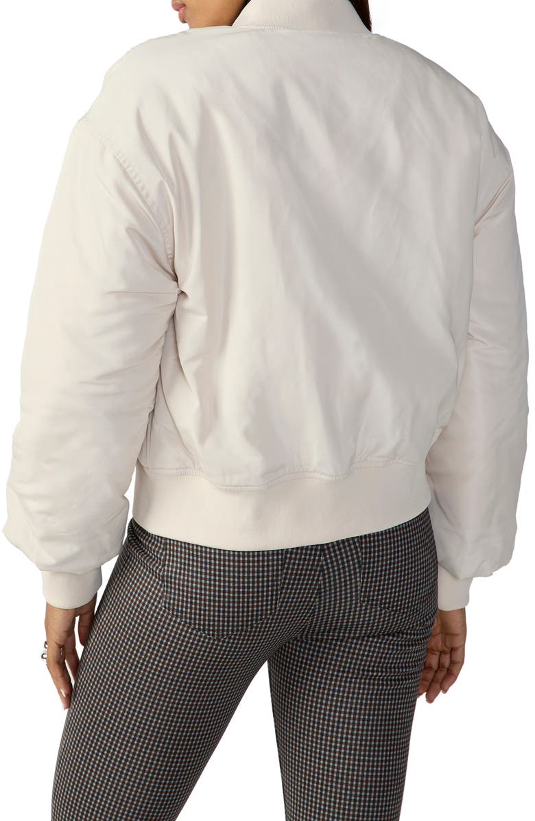 Sanctuary Margo Bomber Jacket, Alternate, color, Toasted Ma