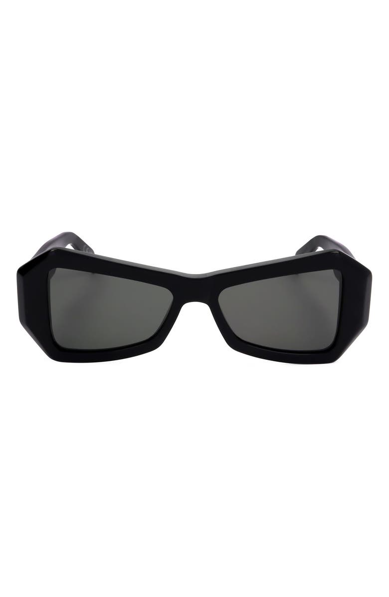 SUPER by RETROSUPERFUTURE<sup>®</sup> 53mm Square Sunglasses, Main, color, Black