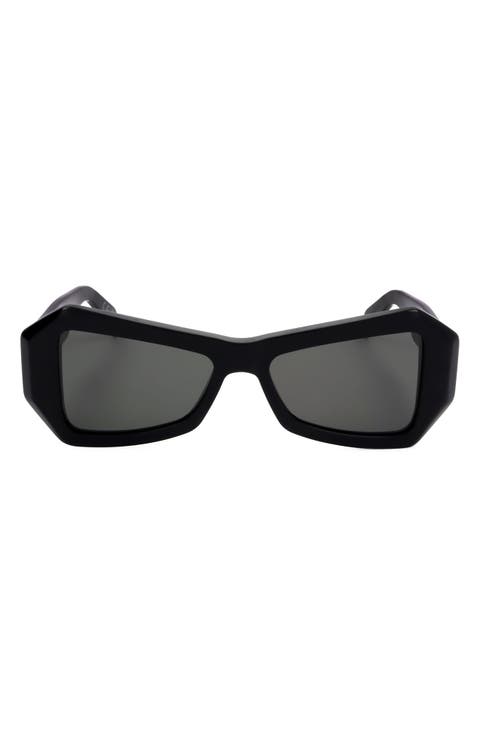 53mm Square Sunglasses