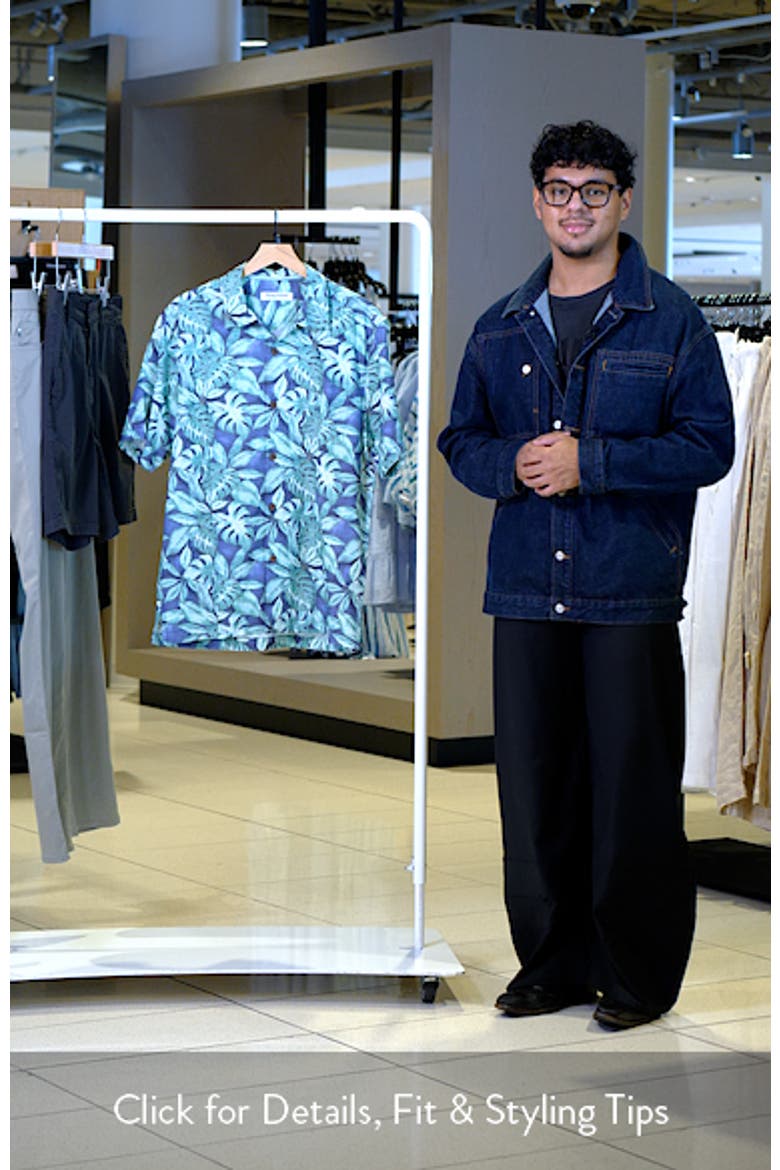 Coastal Ease Tropic Fringe IslandZone® Camp Shirt video