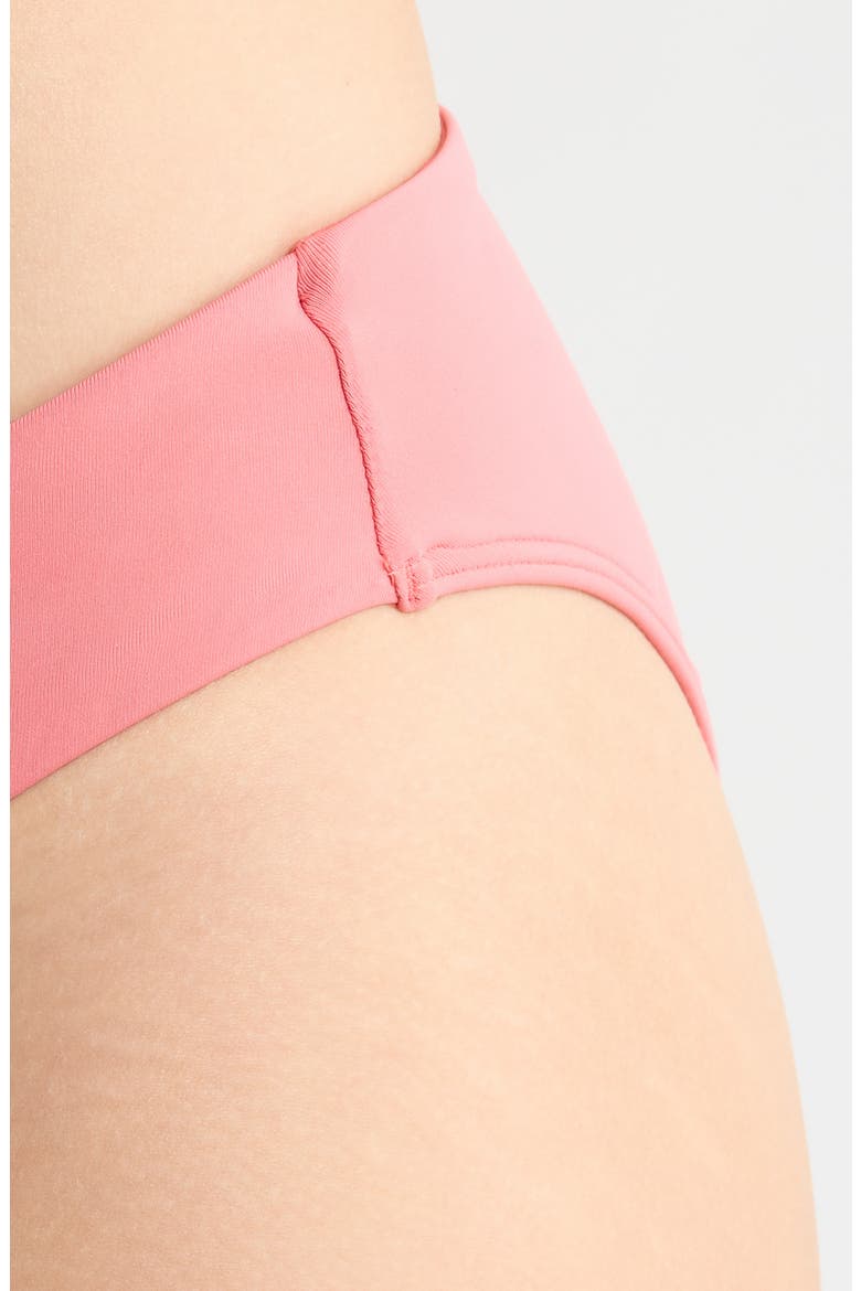 Saltwater Solids Bikini Bottoms, Alternate, color, SHELL PINK
