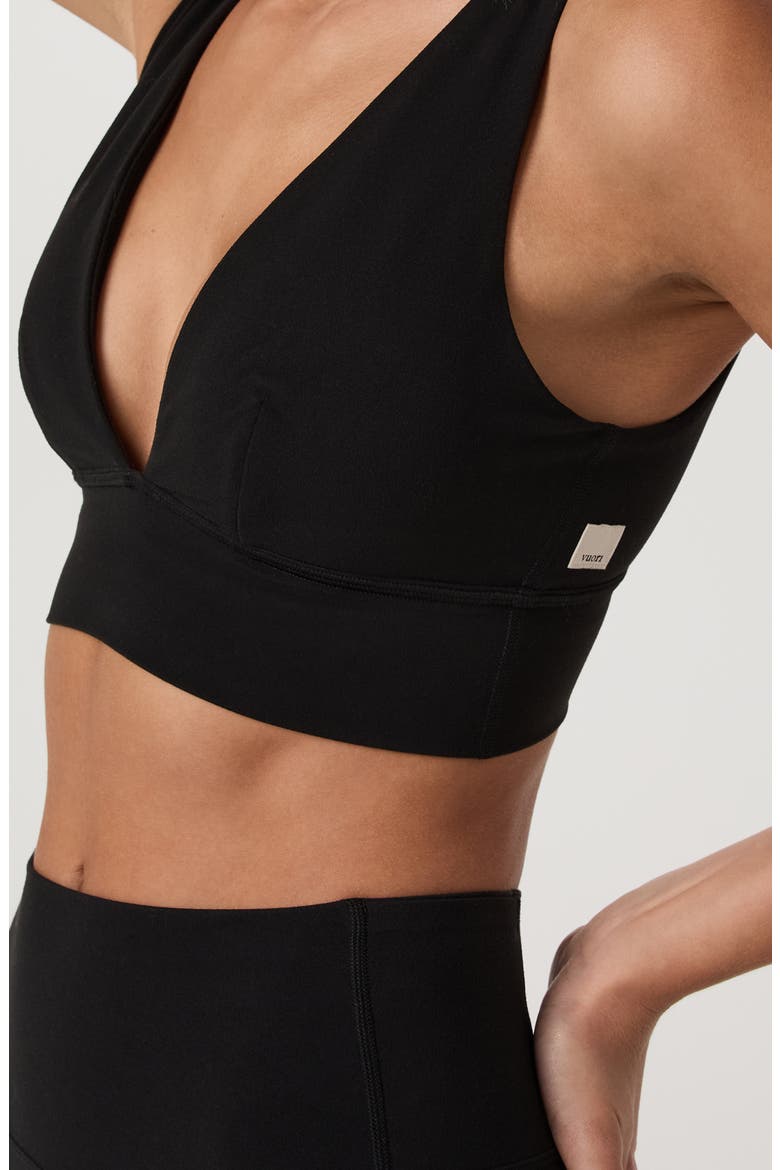 AllTheFeels™ Triangle Bra, Alternate, color, BLACK