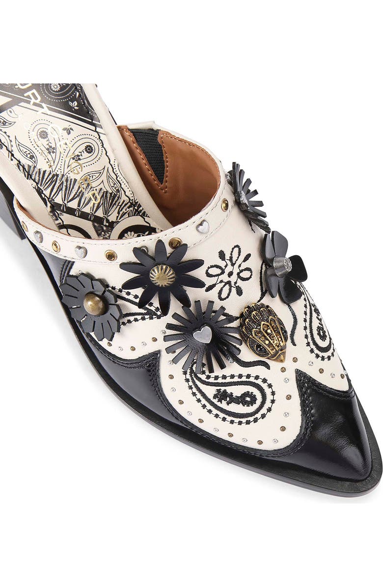 Kurt Geiger London Flower Western Mule, Alternate, color,