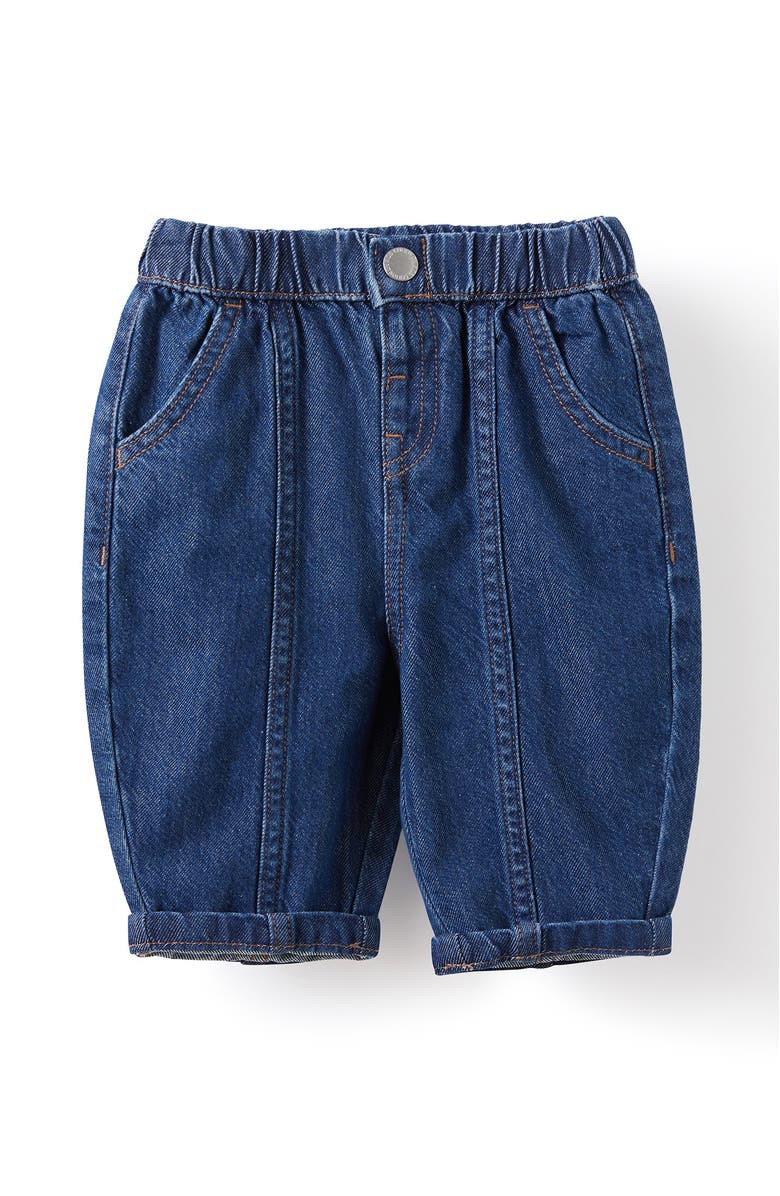 Cotton On Kids Jordan Barrel Denim Jean, Main, color, Mid Blue Wash