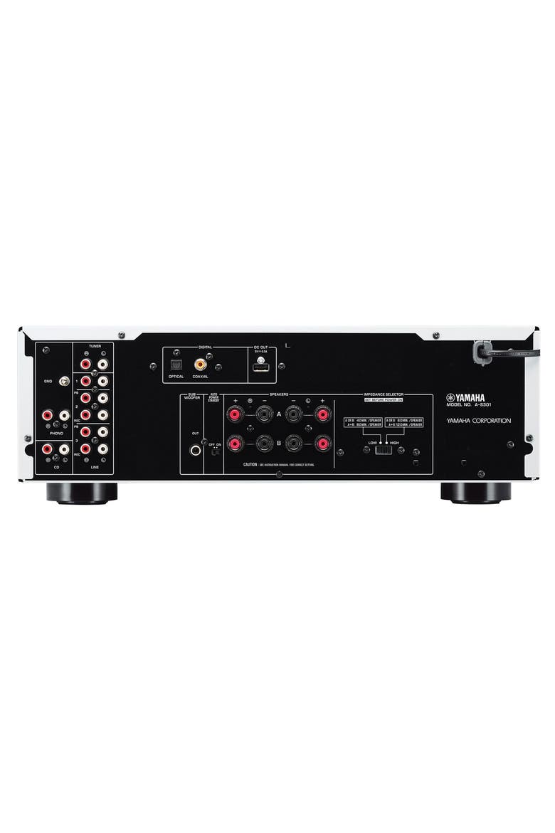 A-S301 Integrated Amplifier, Alternate, color, Black