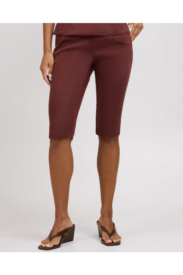 Slim Fit Capri Pant, Main, color, Cacao