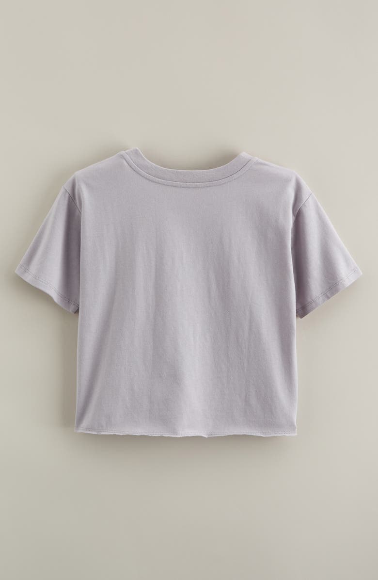 Treasure & Bond Kids' Crop Cotton Graphic T-Shirt, Alternate, color, Grey Sconce Park City