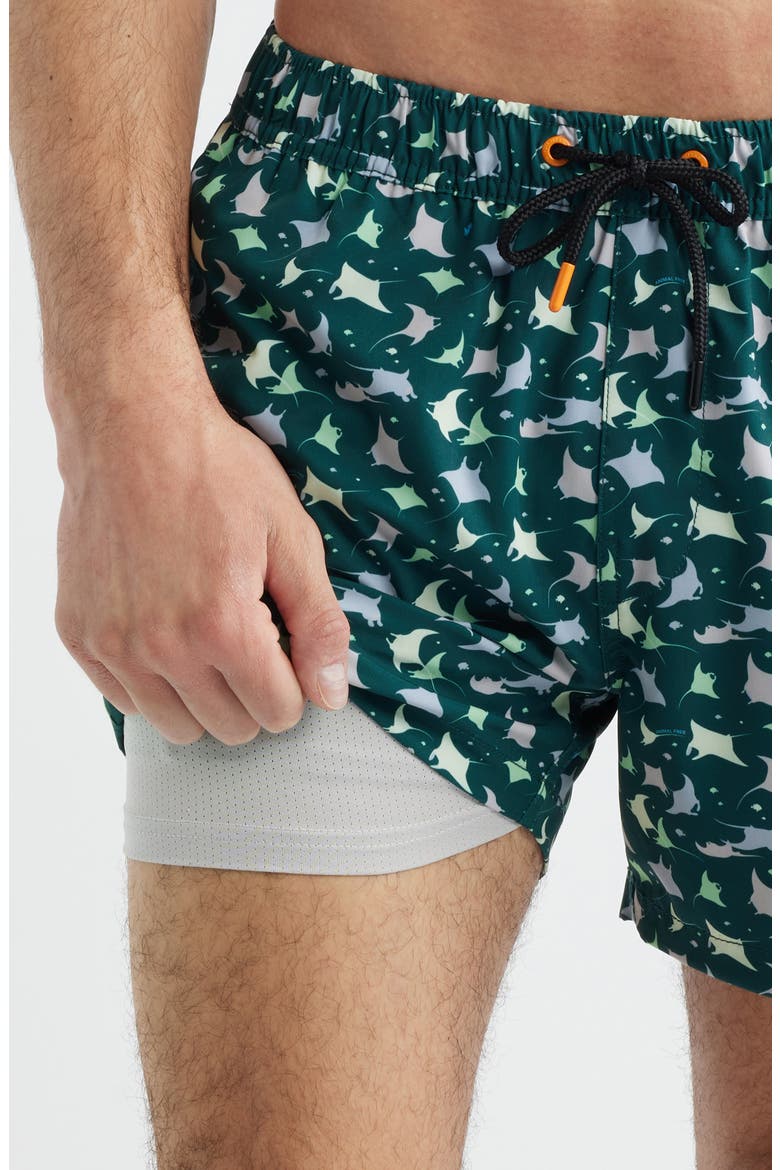 Ademir Swim Trunks, Alternate, color, MANTE - ANIMAL FREE
