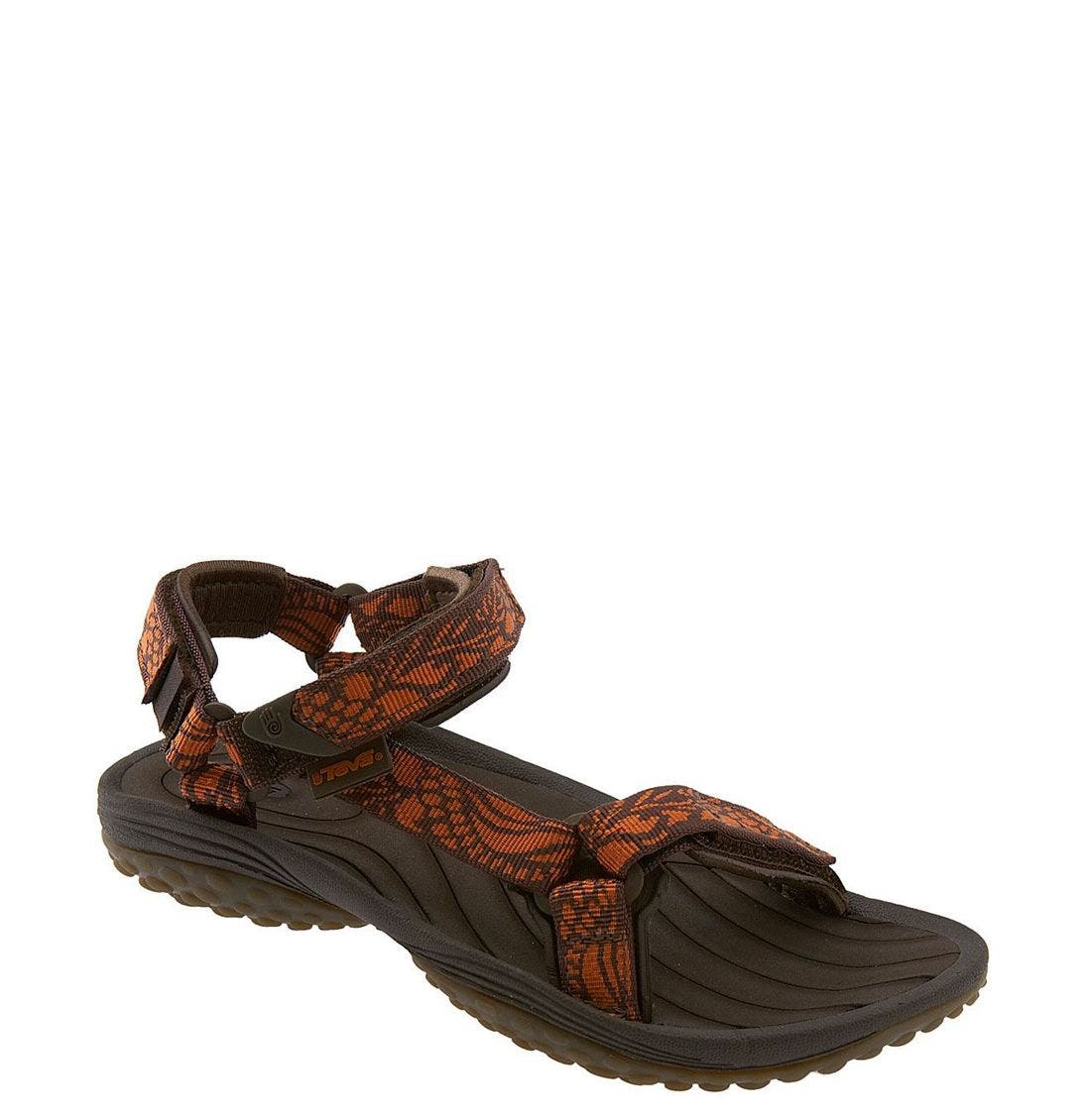 ‘Pretty Rugged’ Sandal, Main, color, ORANGE