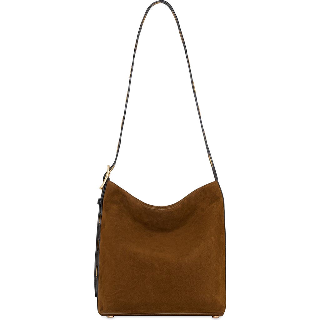Rebecca Minkoff Crosby Bucket Shoulder Bag In Brown