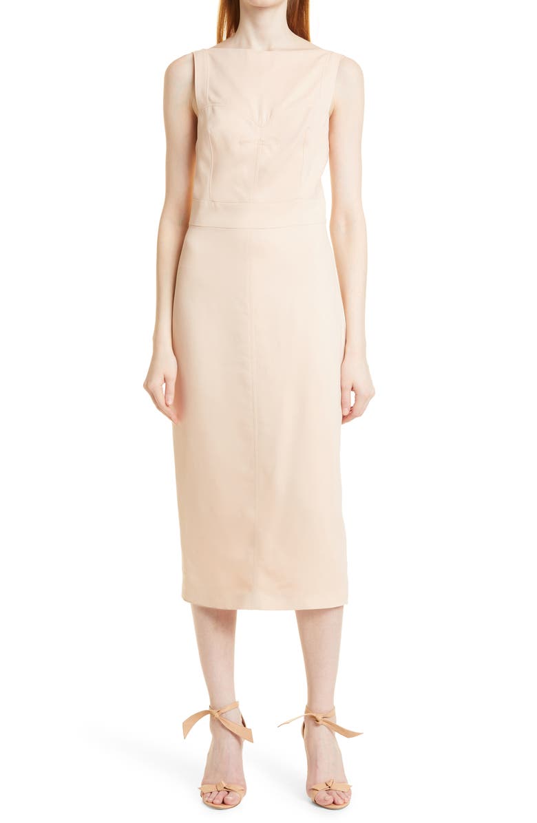 Ted Baker London Klarika Sleeveless Midi Dress, Main, color,