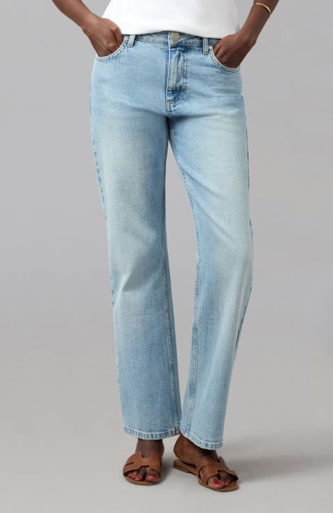 Denver High Rise Straight Jeans