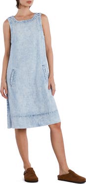 Wash Lab Denim Little Denim Shift Dress