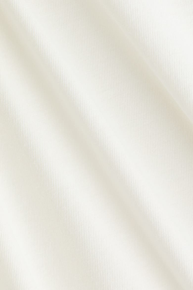 Long-sleeved Cotton Top, Alternate, color, Cream