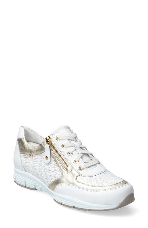 Mephisto Ylona Sneaker In White Softy