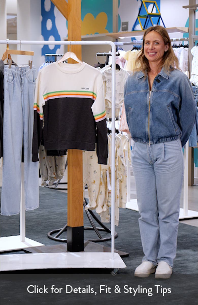 Surf Revival Fleece Sweatshirt, sales video thumbnail