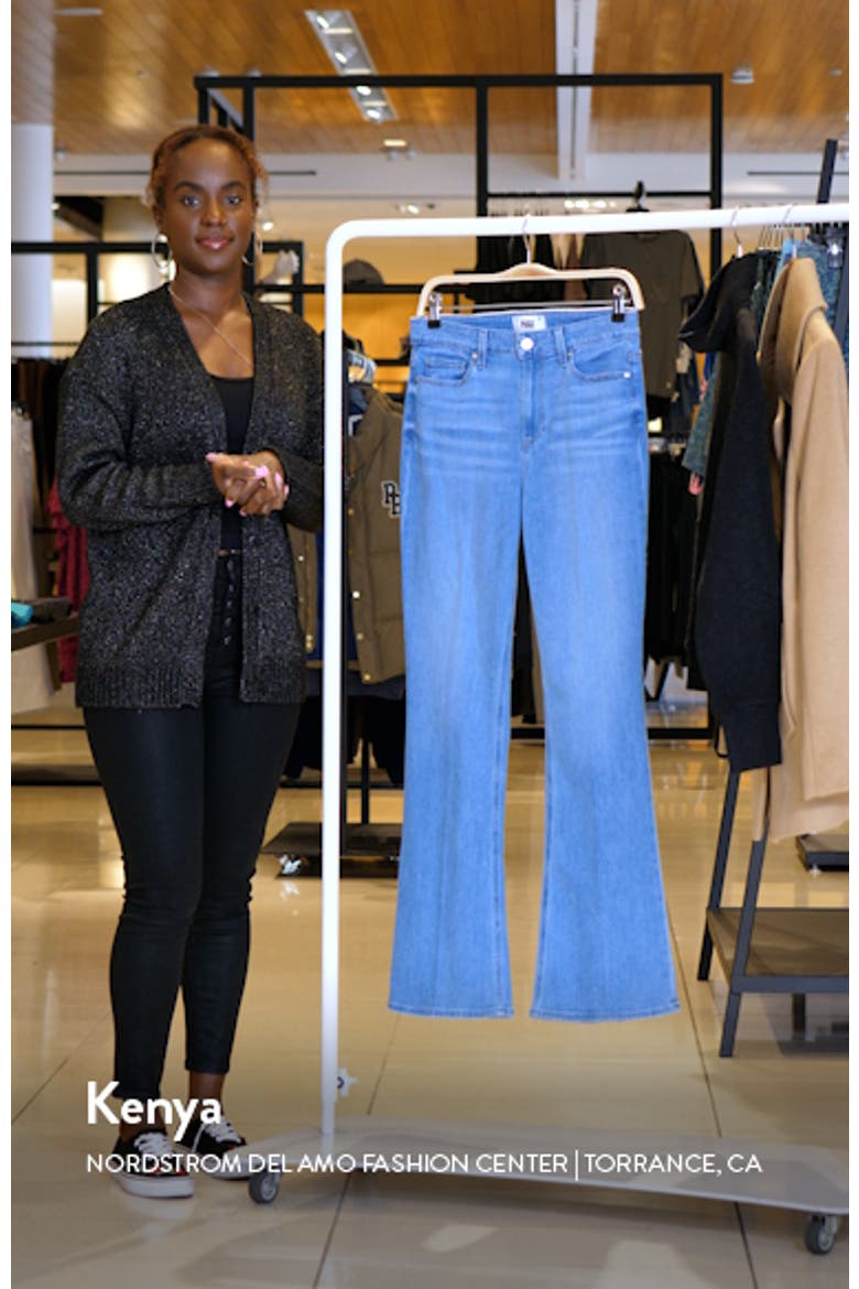Laurel Canyon High Waist Flare Jeans video