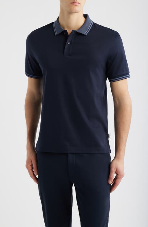 Phillipson Tipped Cotton Polo