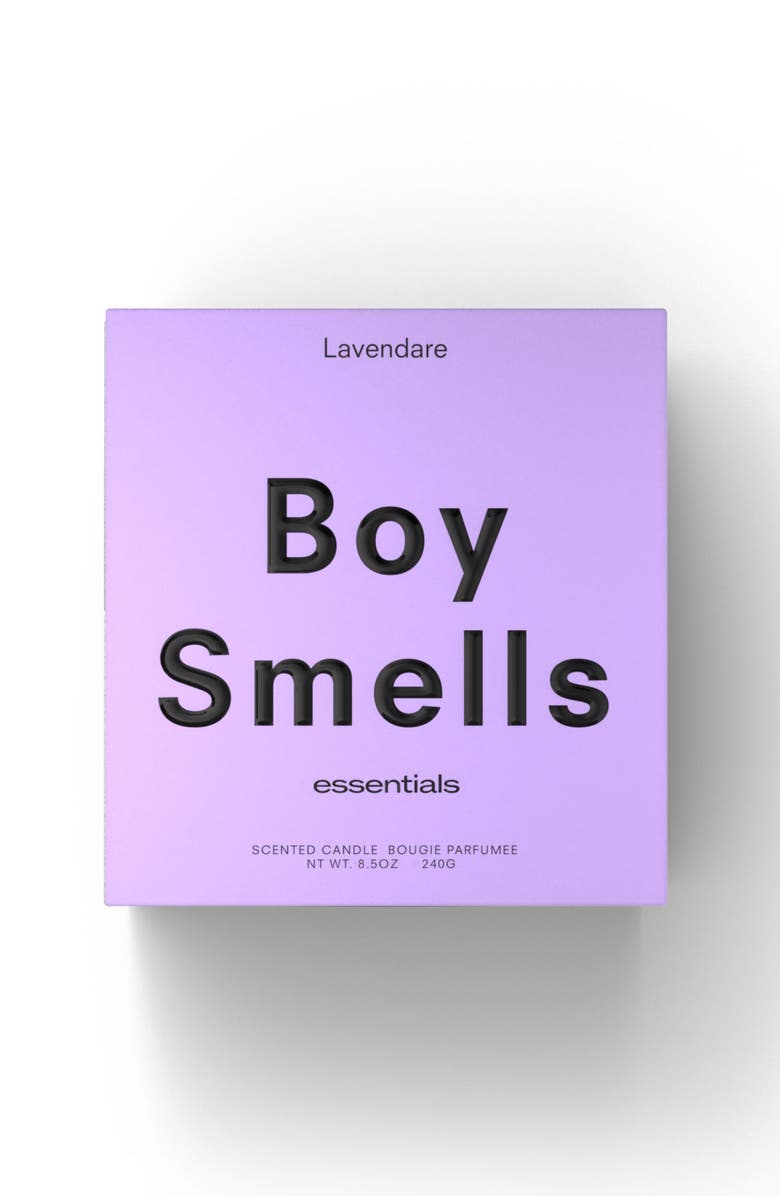 Boy Smells Lavendare Candle, Alternate, color,