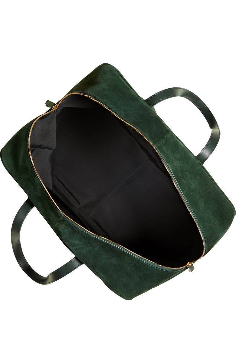Khaite Large Maeve Suede Weekend Bag, Alternate, color,
