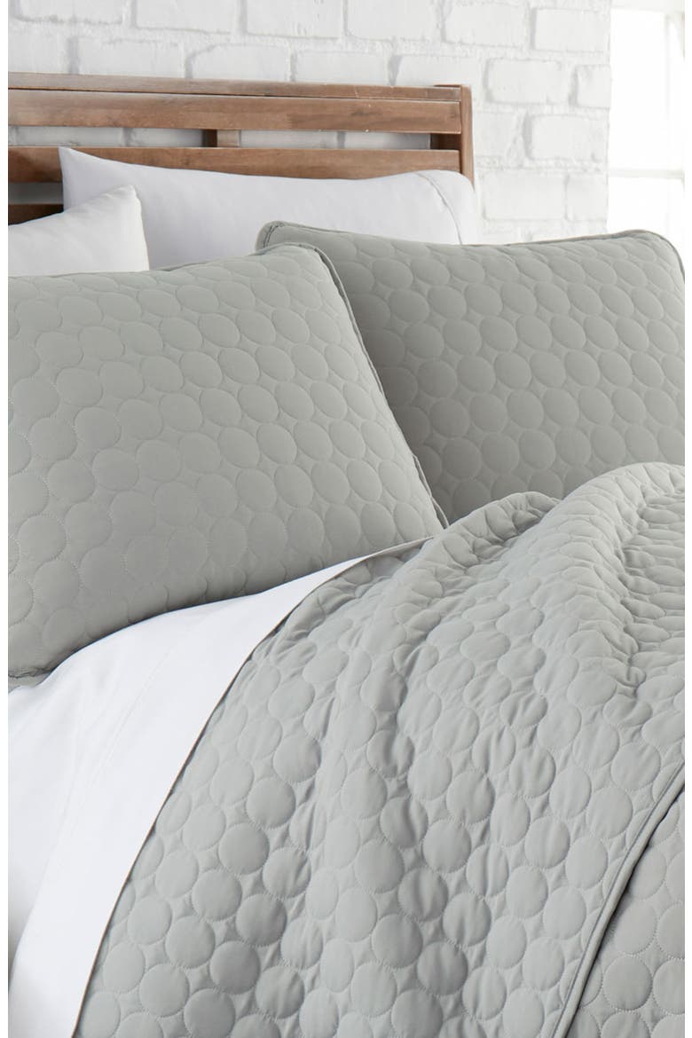 Ultra-Soft Oversized Quilt Set, Alternate, color, SLATE