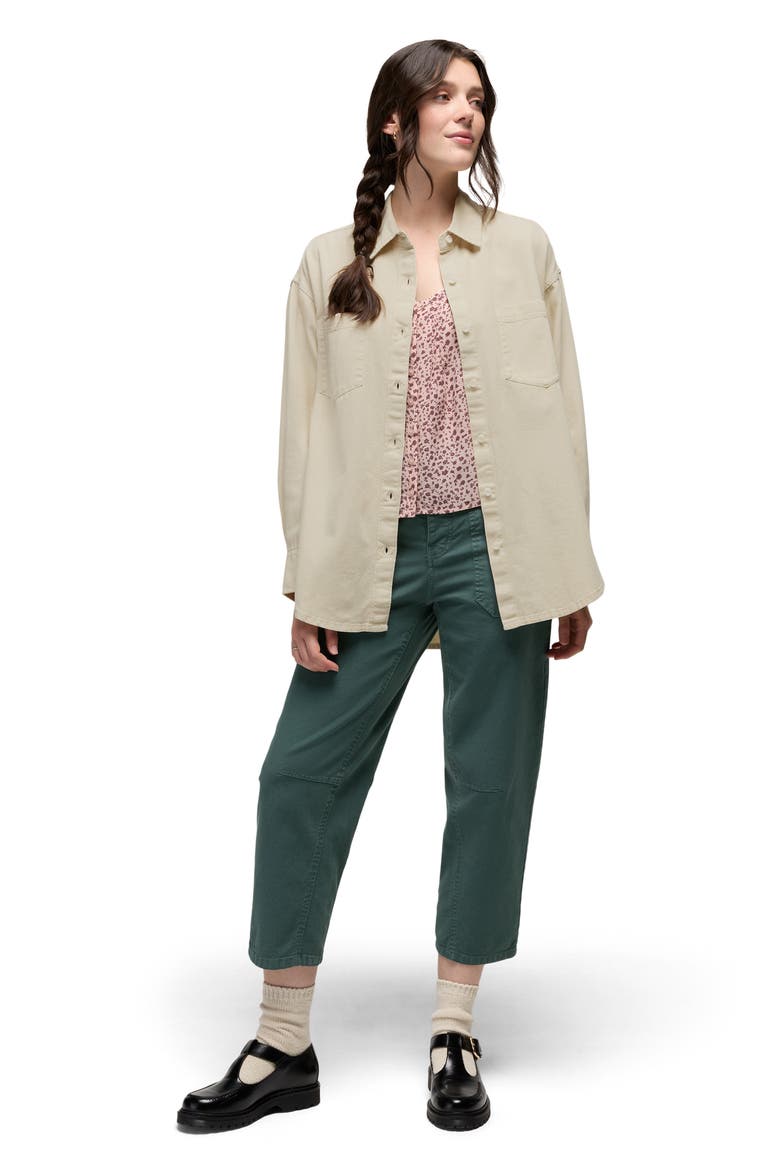 Mountain Maven Denim Button-Up Shirt, Alternate, color, NATURAL DENIM