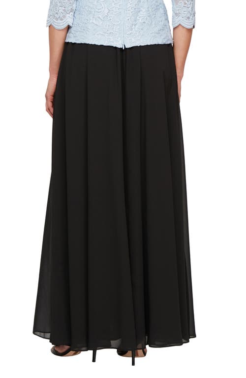 ALEX EVENINGS ALEX EVENINGS FULL CHIFFON SKIRT