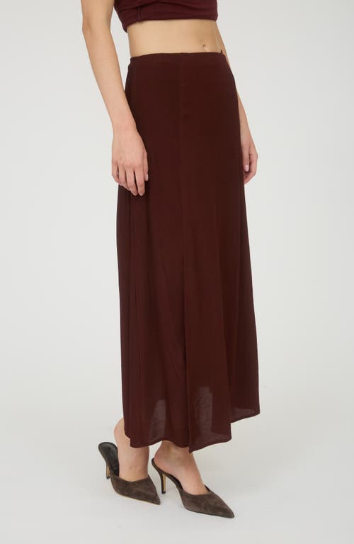 Blu Pepper Midi Skirt In Brown