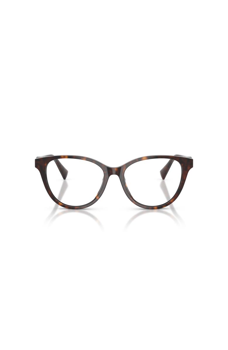 RALPH 53mm Butterfly optical glasses, Alternate, color, Brown