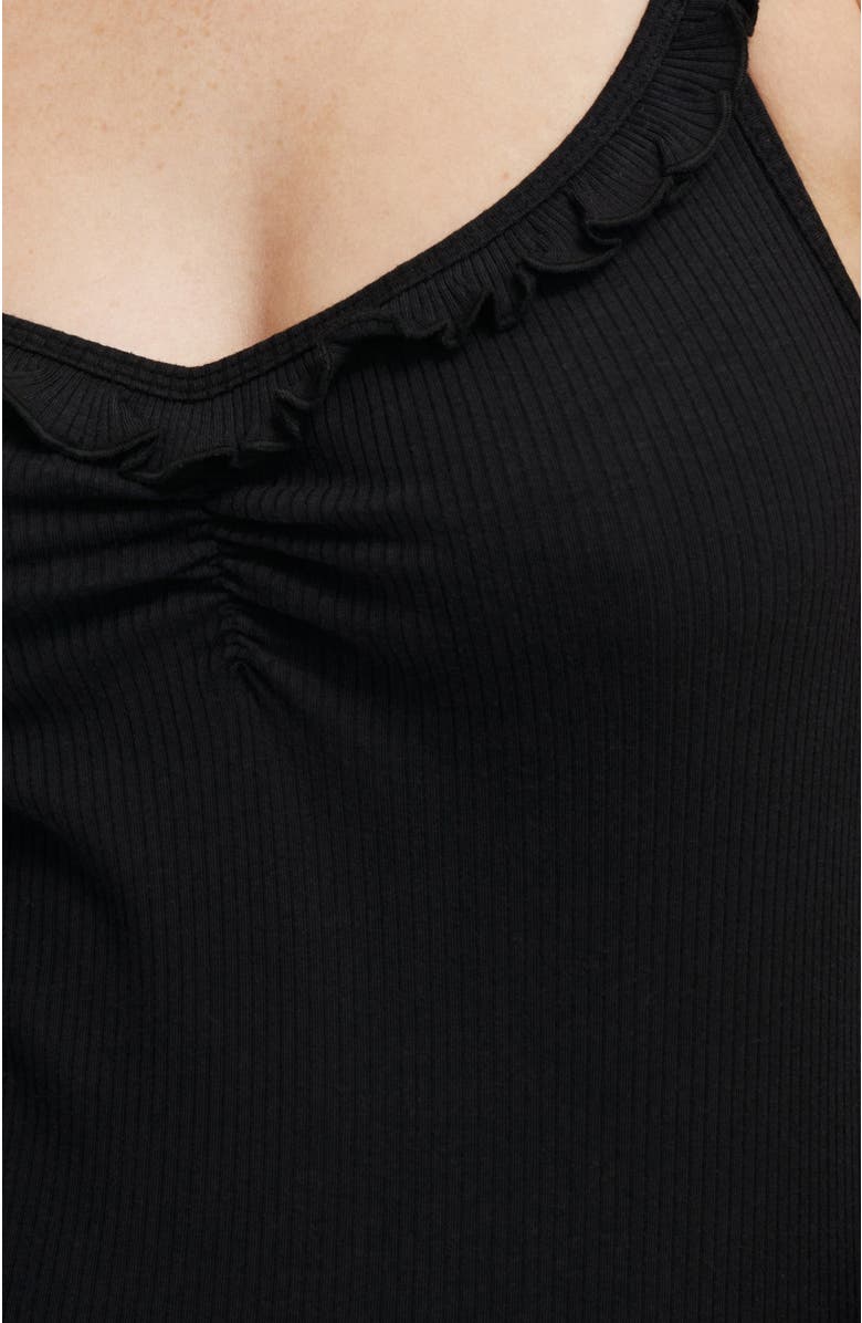 COTTON ON BODY Women
s Rib Ruffle Boyleg Romper, Alternate, color, 