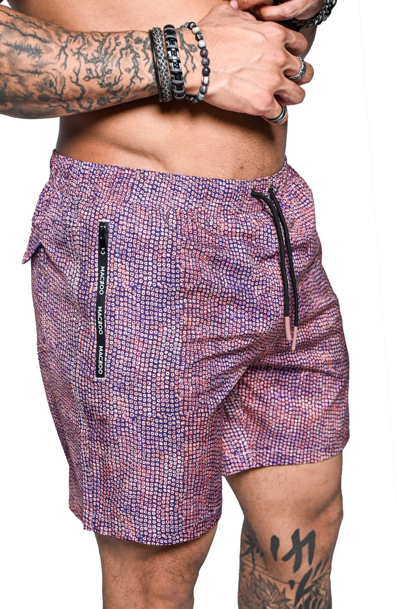 Maceoo LionBeachSand Swim Trunks, Alternate, color,