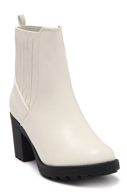 Chase & Chloé Leo Lug Sole Bootie