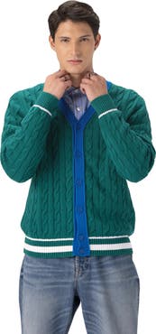 Members Only Cable Knit Cardigan