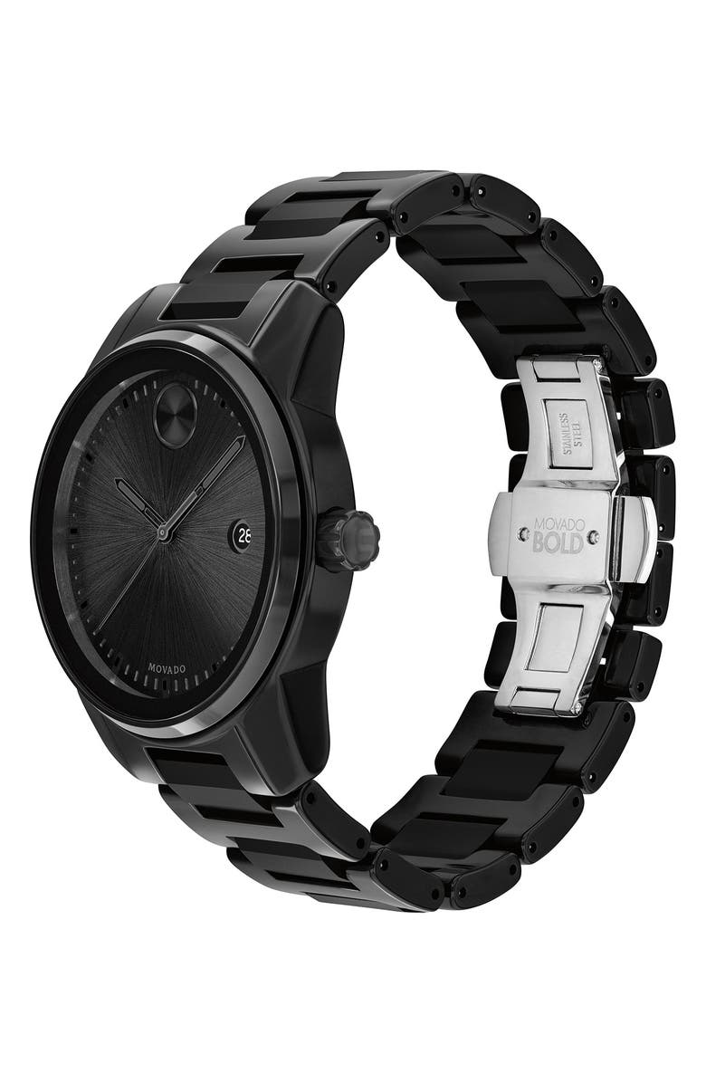 Movado Bold Verso Bracelet Watch, 42mm, Alternate, color, 