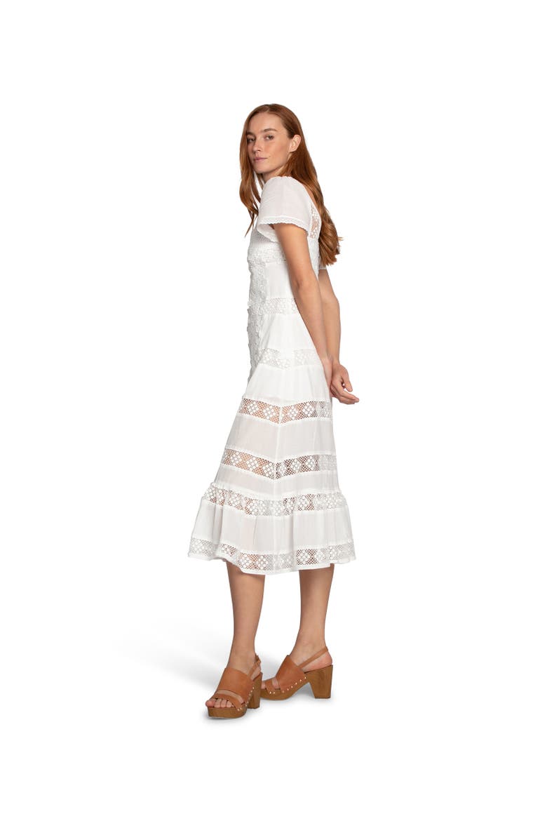 The Wild Rose Hour Lace Dress, Alternate, color, White